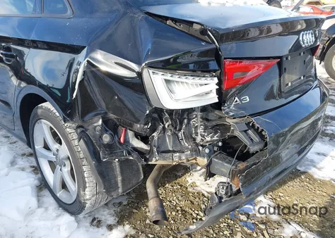 2016 Audi A3 2.0T Premium from USA, damaged, VIN WAUB8GFF8G1113119